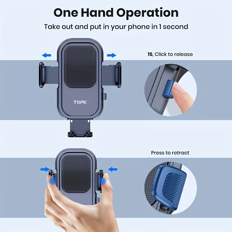 Auto-Handyhalterung mit 360° Rotation