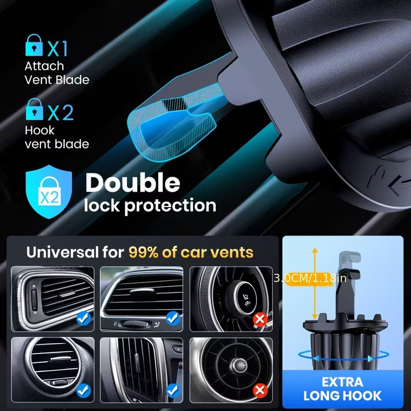 Auto-Handyhalterung mit 360° Rotation
